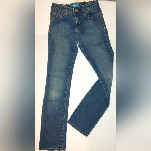 ☆GUC☆Girls OLD NAVY Light Wash~Skinny Straight~Stretchy Denim Jeans☆12Girl/Teen☆ - Picture 3 of 14
